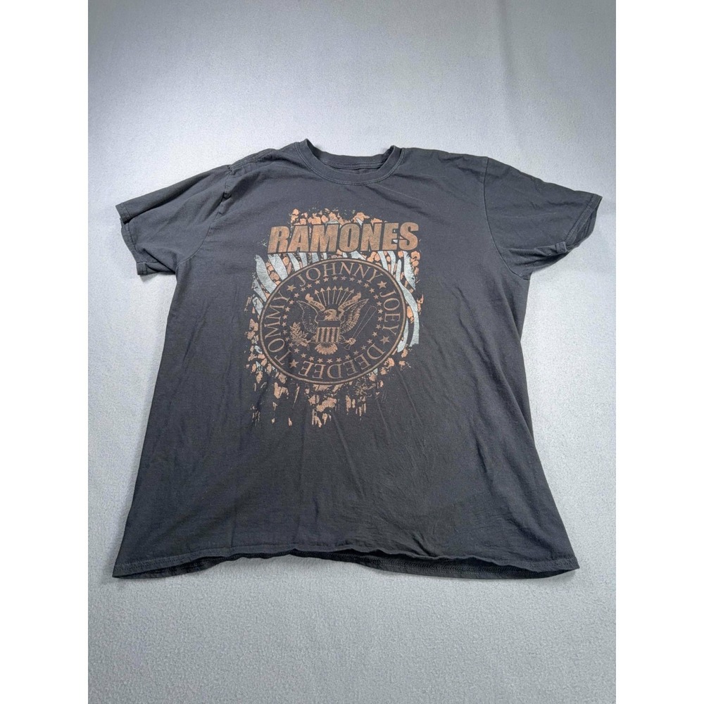 Ramones T Shirt Womens 2XL Presidential Seal Logo Band Tee 22x25 Punk Retro